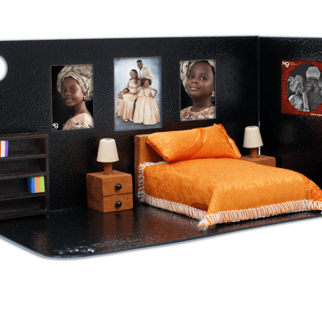 Portaretrato metálico Diorama